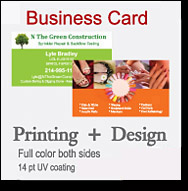 business cards promo